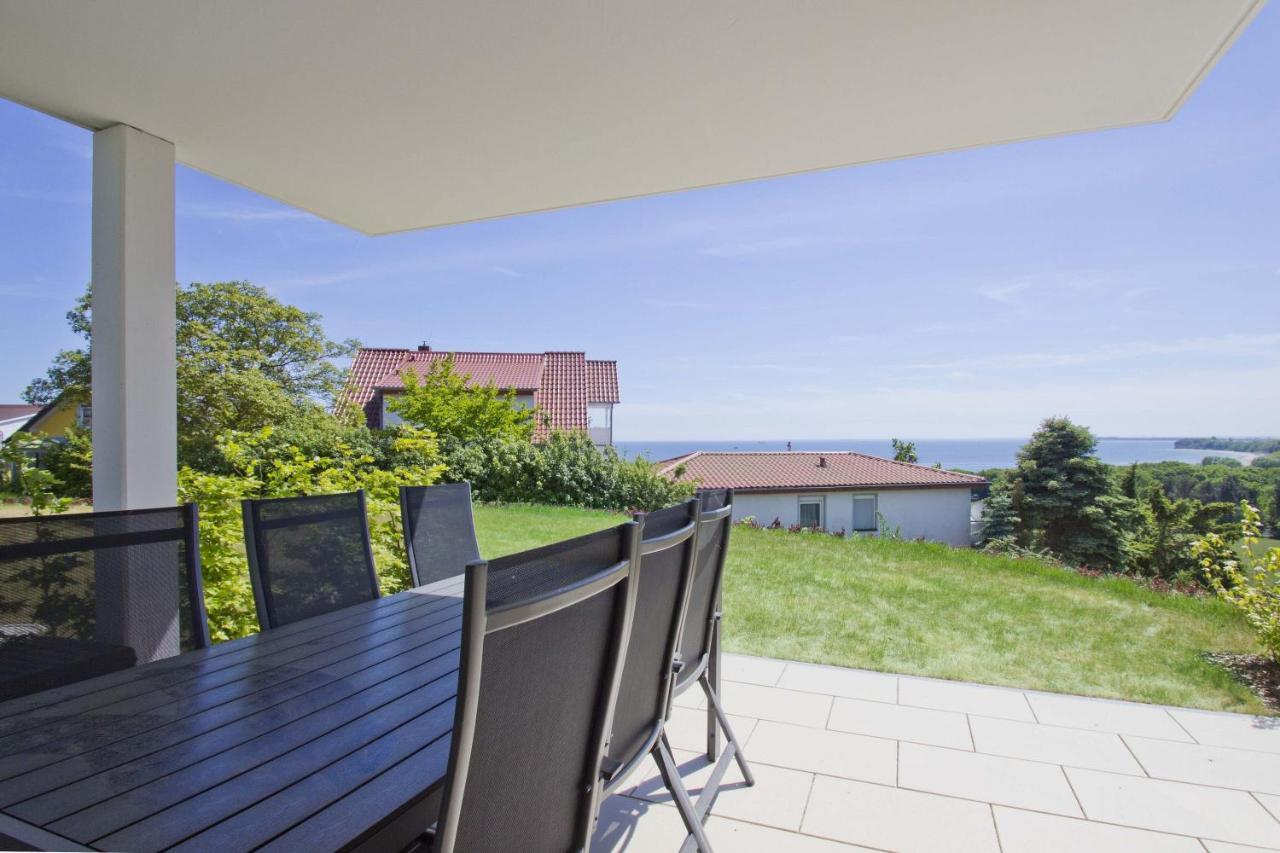 Mit Meerblick Und Terrasse, Gratis Nutzung Vom Ahoi Erlebnisbad Und Sauna In Sellin - Meeresblick Fewo 68 Goehren  Eksteriør bilde